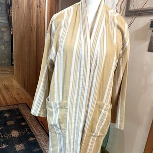 Eileen Fisher above the knee lightweight jacket. Size S/M.